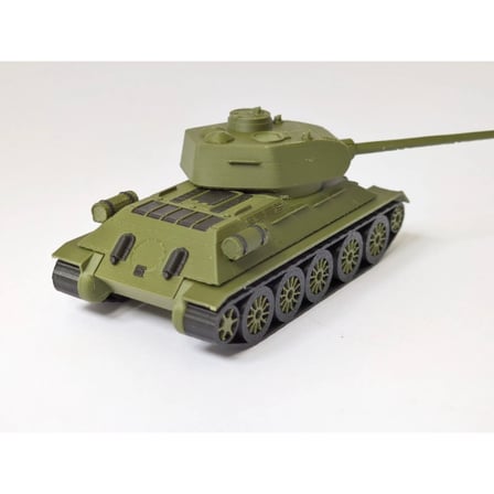 T-34-85 Tank Kit Card - Yüksek Detay 1:64 Ölçek