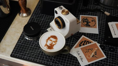 Coffe Print- Kahve Üzeri Desen Yapma Makinesi