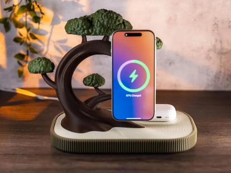 APPLE TELEFON-SAAT-KULAKLIK ŞARJ STANDI