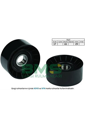 Alternatör Gergi Rulmanı Brava-Bravo I-Iı-Marea-Palıo-Punto 1.9d-1.9jtd