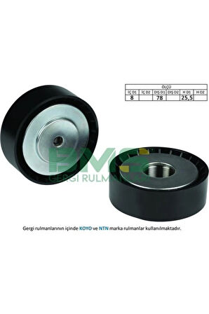 Alternatör Gergi Rulmanı Transporter T4 2.4d Aja 90-03 074145278C