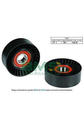 Alternatör Gergi Rulmanı Brava-bravo-doblo-marea-palıo-stılo 1.6 16v 96-275 06a903315d 06a903315e