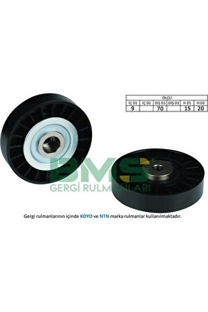 Alternatör Gergi Rulmanı Clıo Iı 1.4-1.6 98-05 Kangoo 1.4 97- Exp 1.4 97