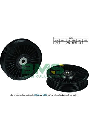 Alternatör Gergi Rulmanı Astra F-G- Omega B- Vectra B-C-Zafıra 2.0dtı 16V- Sıgnum