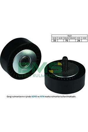 Alternatör Gergi Rulmanı Astra H-Vectra C-Zafıra-Sıgnum 1.9cdtı-Doblo-Bravo Iı-Lınea