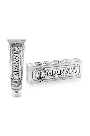 Marvis Whitening Mint Nane Aromalı Beyazlatma Doğal Diş Macunu 85 ml 