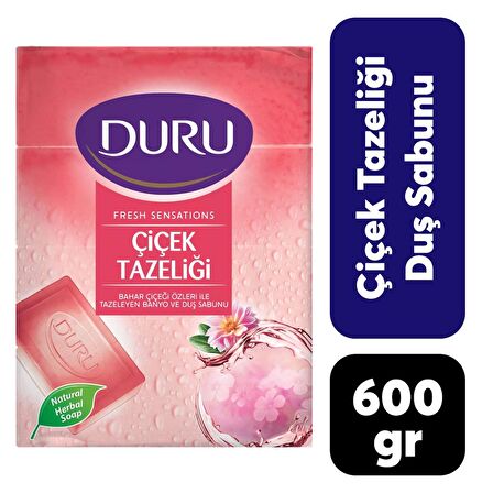 .Duru 600 Gr Duş Sabun Çiçek Tazeliği