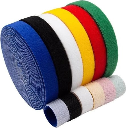 Cmt 1 Adet Cırt Cırt Sabitleyici Kablo Düzenleyici 5 Metre x 1cm Kablo Karmaşasını Önler