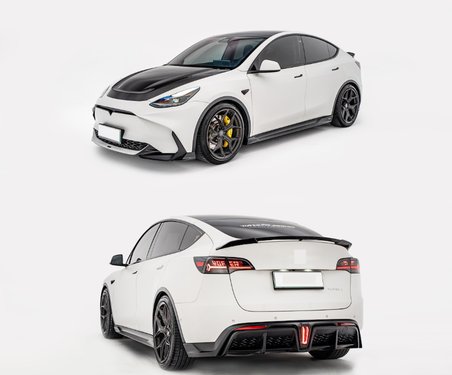 Tesla Model Y Için Loong Flame Body Kıt