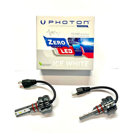 Zero H1 +3 Plus Ice White Fansız LED Xenon