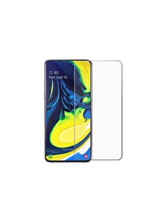 Mopal Samsung Galaxy A80 Kırılmaz Cam Koruyucu Temperli
