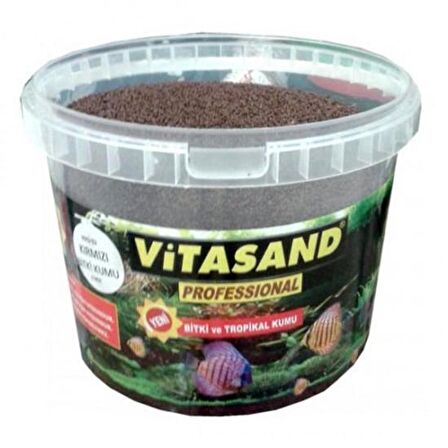 Vitasand Pro-92 Akvaryum Bitki Kumu Kırmızı 8,5 Kg