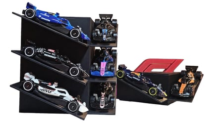 1/64 Ölçekli Formula 1 Modüler Sergileme Standı