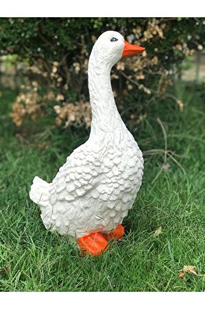 Dekoratif Sevimli Ördek Havuz Kenarı Süsü