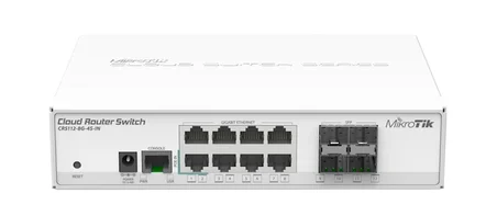 MikroTik CRS112-8G-4S-IN 8 Port Gigabit Ethernet 4 SFP Switch