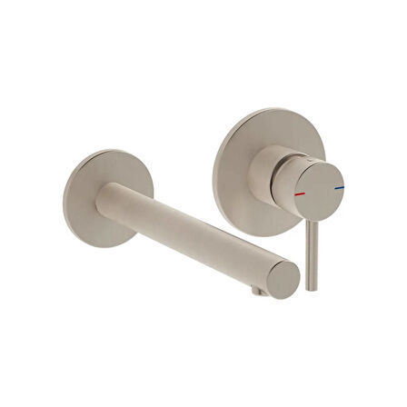 Vitra Origin Ankastre Lavabo Bataryası A4258134 Fırçalı Nikel  