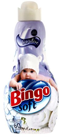 Bingo Soft Sensitive Konsantre 60 Yıkama Yumuşatıcı 1.44 lt