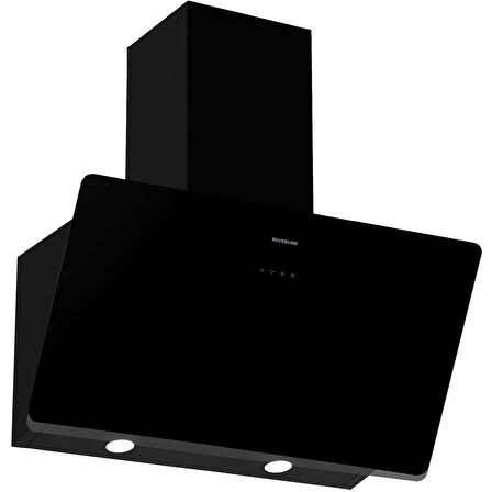 Silverline BO6503B01 - CS5343B01 - 3457 Soho 60 Siyah Cam Ankastre Set