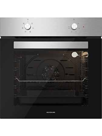 Silverline BO6501X01 - CS5349B01 - 3472 Bold 60 Siyah Ankastre Set
