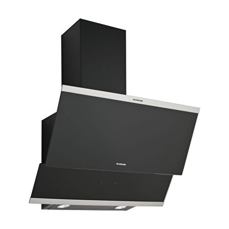 Silverline BO6503B01 - CS5335B01 - 3420 Classy 60 Siyah Cam Ankastre Set