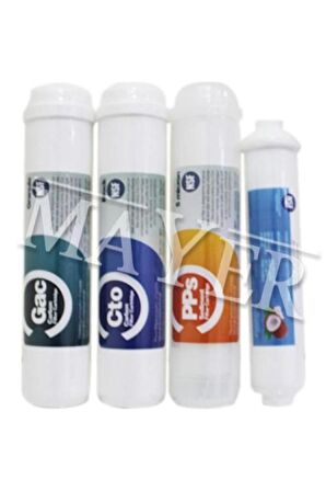 Su Arıtma 4'lü Set Filtre