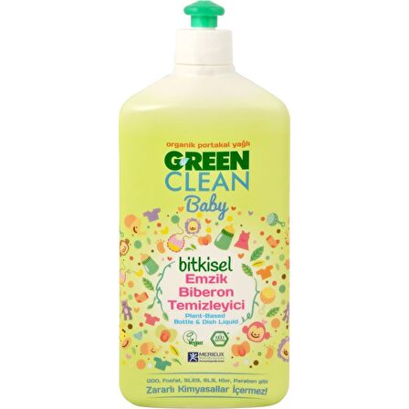 U Green Clean Bitkisel Emzik Biberon ve Oyuncak Temizleyici 500 ml