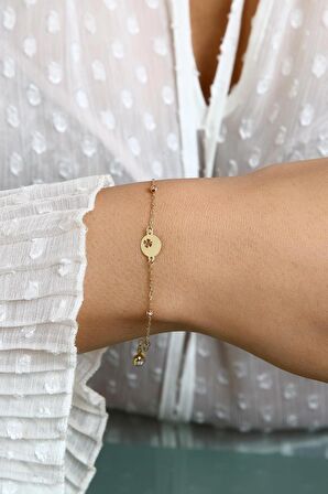 Altınkesesi 14 Ayar Altın Dorika Bileklik