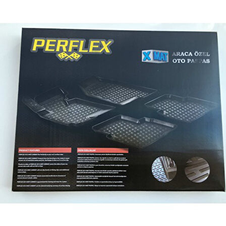 Perflex Fiesta Paspas 3D Havuzlu 2009-2016