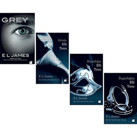 Grinin Elli Tonu Set (4 Kitap) - E. L. James