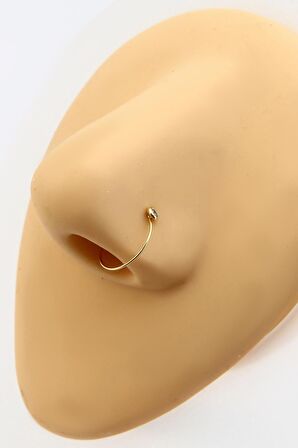 Altınkesesi 14 Ayar Altın Halka Hızma Piercing