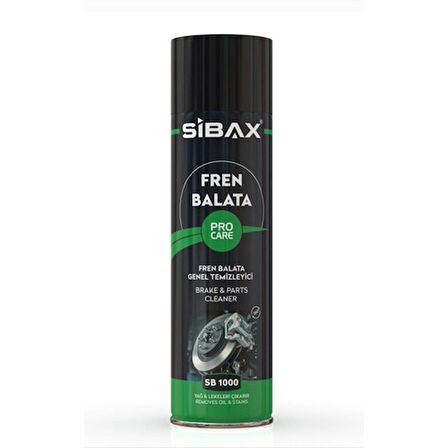 Sibax Fren Balata Genel Temizleyici