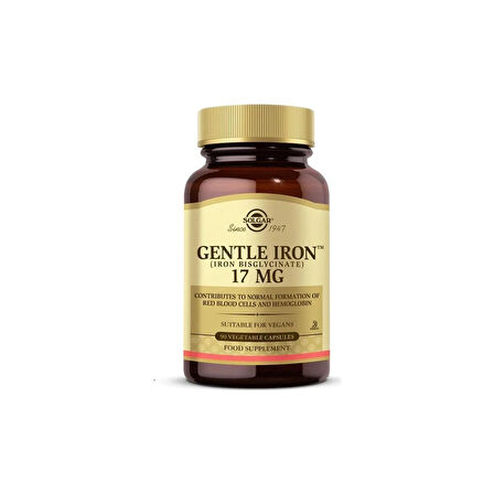 Gentle Iron 17 mg 90 Kapsül