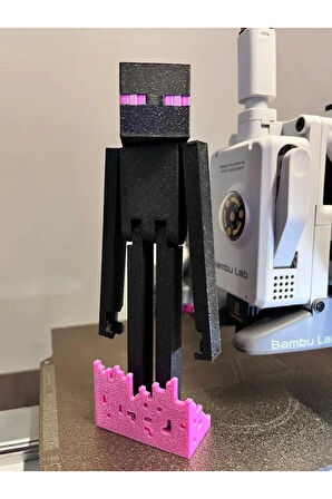 Minecraft endermen figür,oyuncak 15 cm