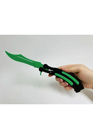Cosmos Craft Plastik Cs go katlanabilir kelebek Yeşil, stres oyuncağı