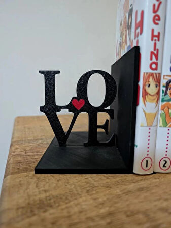 Cosmos Craft Love kitap tutucu,PLA,siyah