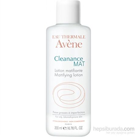 AVENE Cleanance MAT Lotion Matifiante 200 ml - Yağlı ciltler için losyon