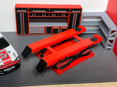 1:64 Ölçek Araba Rampası