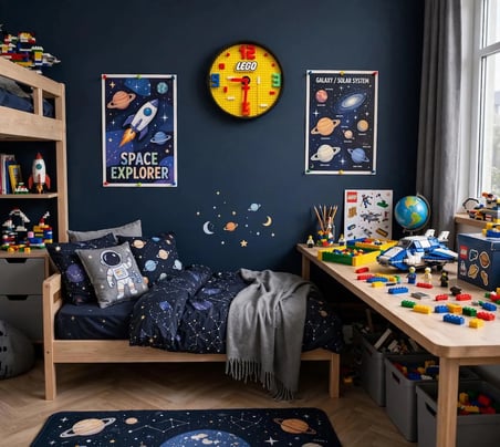 Lego Duvar Saati