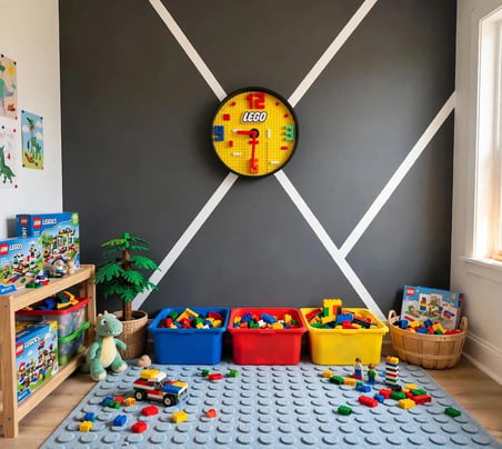 Lego Duvar Saati