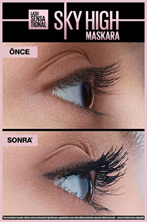 Maybelline Lash Sensational Sky High Fiber Fırça Siyah Rimel