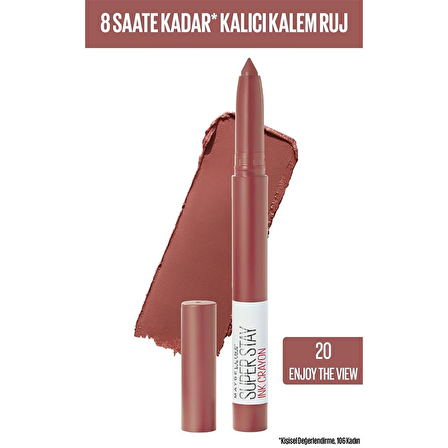 Maybelline Kalem Ruj - Sw Superstay Ink Crayon 20 Enjoy The View