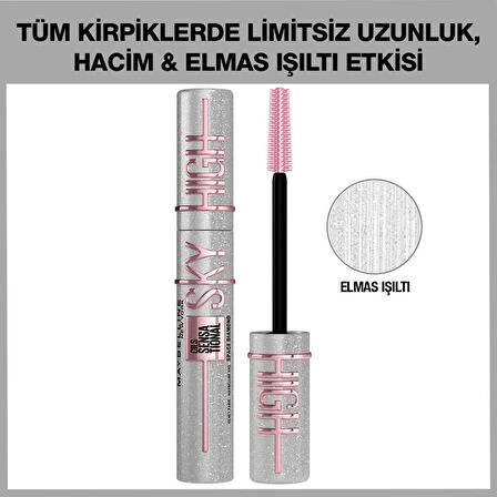 Space Diamond Elmas Işıltılı Maskara