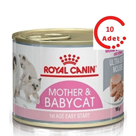 Royal Canin Baby Cat Instinctive Yavru Kedi Maması 195 Gr (10 Adet)