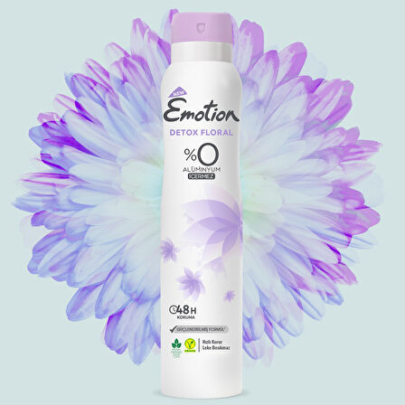 Emotion Detox Floral Kadın Deodorant 6 x 200 ml
