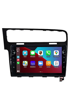 VOLKSWAGEN GOLF 7 ANDROİD MULTİMEDYA CARPLAY OEM 4GB RAM+64GB HDD NAVİGOSYAN TUŞLU EKRAN