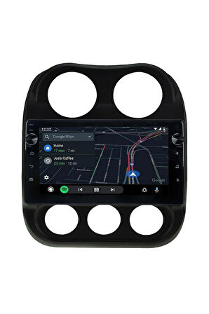 JEEP PATRİOT ANDROİD MULTİMEDYA CARPLAY OEM 4GB RAM+64GB HDD NAVİGOSYAN TUŞLU EKRAN