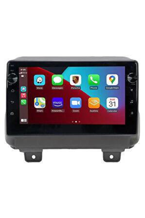 JEEP WRANGLER ANDROİD MULTİMEDYA CARPLAY OEM 4GB RAM+64GB HDD NAVİGOSYAN TUŞLU EKRAN