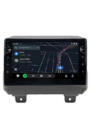JEEP WRANGLER ANDROİD MULTİMEDYA CARPLAY OEM 4GB RAM+64GB HDD NAVİGOSYAN TUŞLU EKRAN
