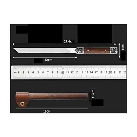 Katana Japon Şef Bıçağı Tanto