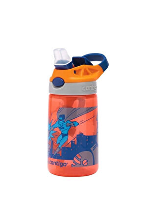 Gizmo Flip Tek El Bas Iç Emzikli Çocuk Su Matarası Süper Hero 420ml (2094998)